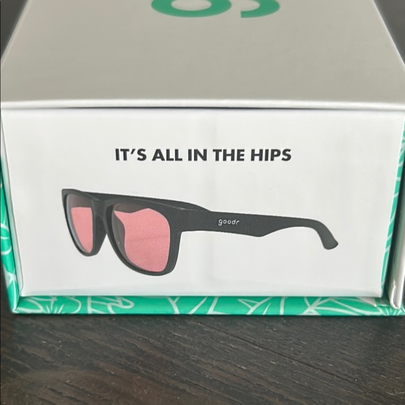 Goodr Sunglasses with Black Frames and Reflective Lenses - Picture 9 of 9